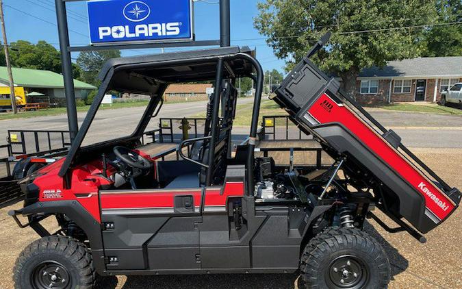 2024 Kawasaki Mule™ PRO-FX 1000 HD FIRECRACKER RED WITH ARMOR TECH GLASS WINDSHIELD