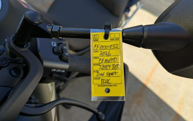 2026 CFMOTO Ibex 800 E