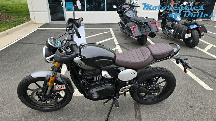 new 2024 Triumph Scrambler 400X