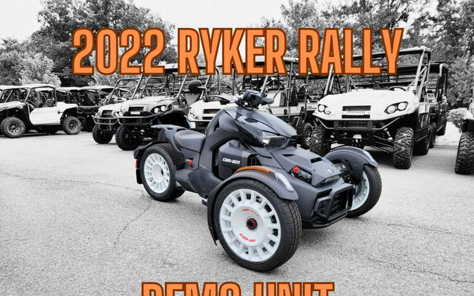 2022 Can-Am® Ryker Rally - Demo Unit