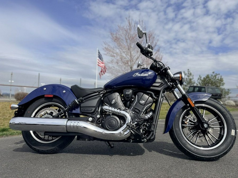 2025 Indian Scout Sixty Classic Limited Springfield Blue