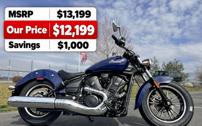 2025 Indian Scout Sixty Classic Limited Springfield Blue