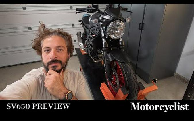 2023 Suzuki SV650 Preview