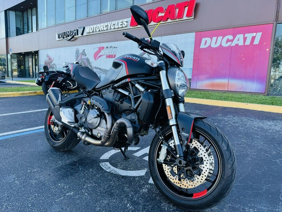 2020 Ducati Monster 821 Stealth Special Black