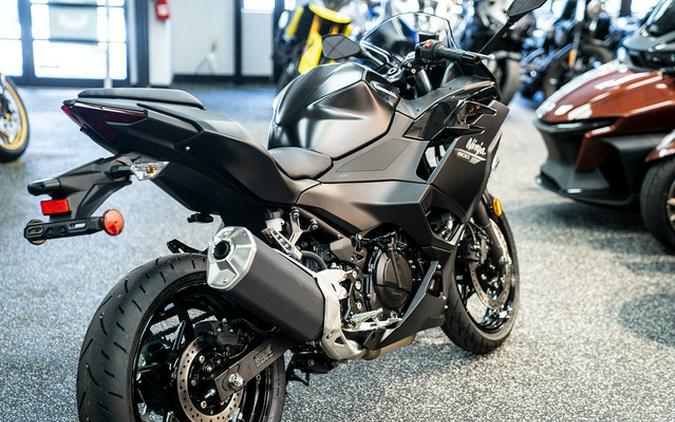2026 Kawasaki Ninja 500 ABS Metallic Flat Spark Black