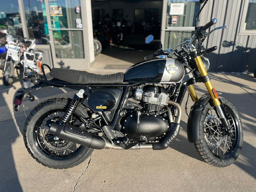 2025 Royal Enfield BEAR 650 GOLDEN SHADOW BLACK