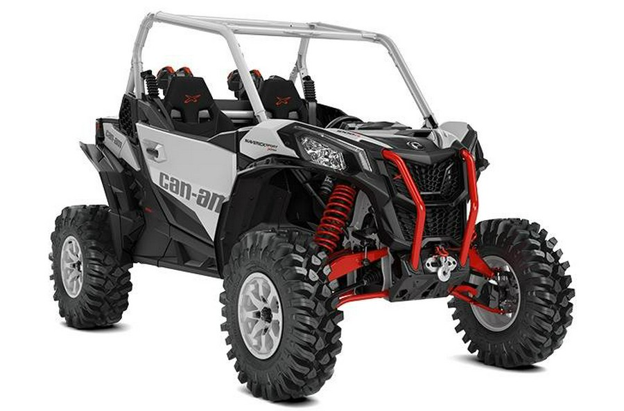 2024 Can-Am Maverick Sport X MR 1000R Silver & Red