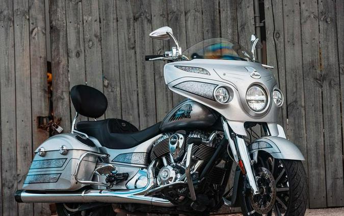 2018 Indian Motorcycle® Chieftain® Elite Black Hills Silver w/ Marble Accents