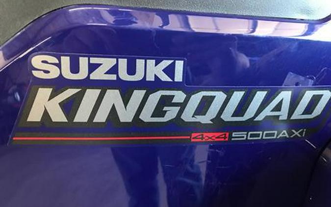 2023 Suzuki KingQuad 500AXi