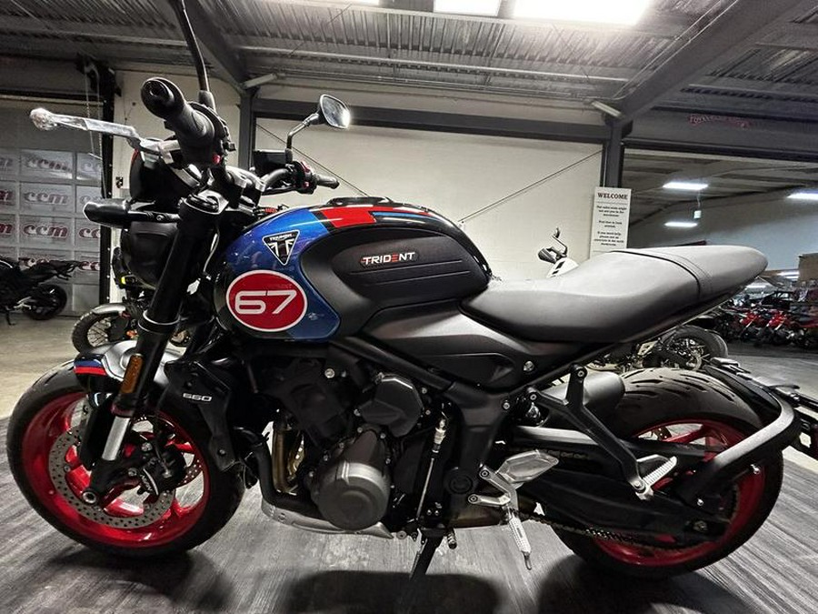 2026 Triumph TRIDENT 660 - TRIPLE TRIBUTE