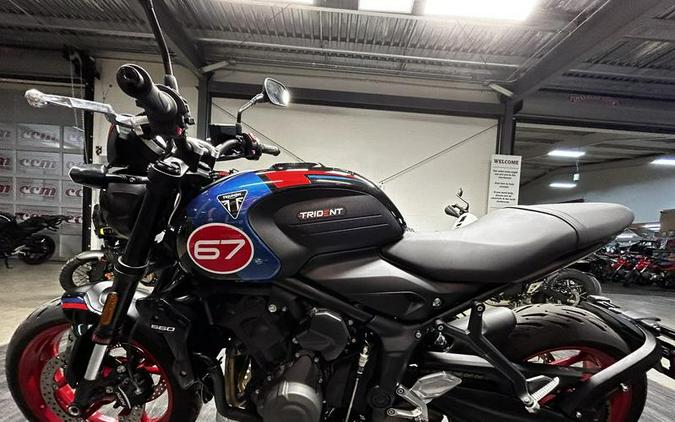 2026 Triumph TRIDENT 660 - TRIPLE TRIBUTE