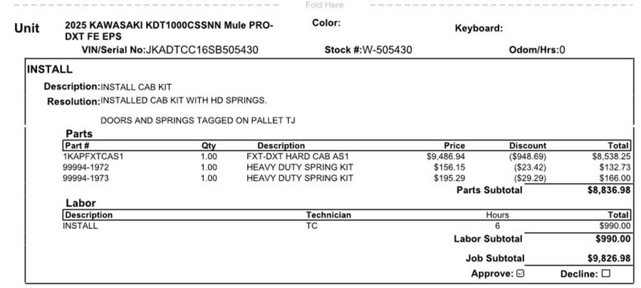 2025 Kawasaki Mule PRO-DXT™ FE EPS