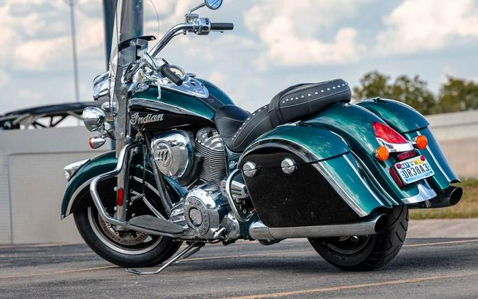 2019 Indian Motorcycle® Springfield® Metallic Jade / Thunder Black