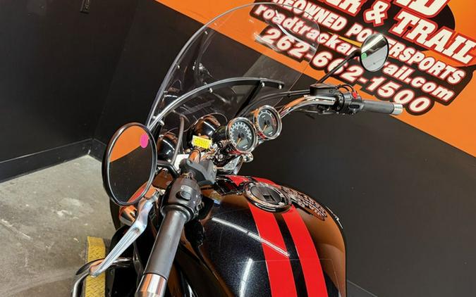 2017 Triumph Rocket III Roadster ABS Phantom Black W/ Twin Red Stripes
