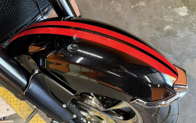 2017 Triumph Rocket III Roadster ABS Phantom Black W/ Twin Red Stripes