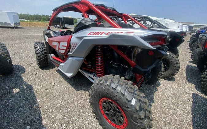 2024 Can-Am® Maverick X3 X ds Turbo RR Fiery Red & Hyper Silver