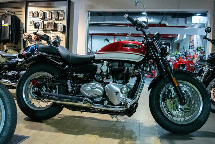 2026 Triumph Bonneville Speedmaster Carnival Red