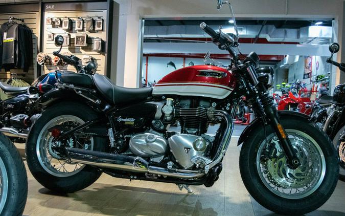 2026 Triumph Bonneville Speedmaster Carnival Red