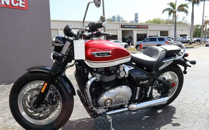 2026 Triumph Bonneville Speedmaster Carnival Red