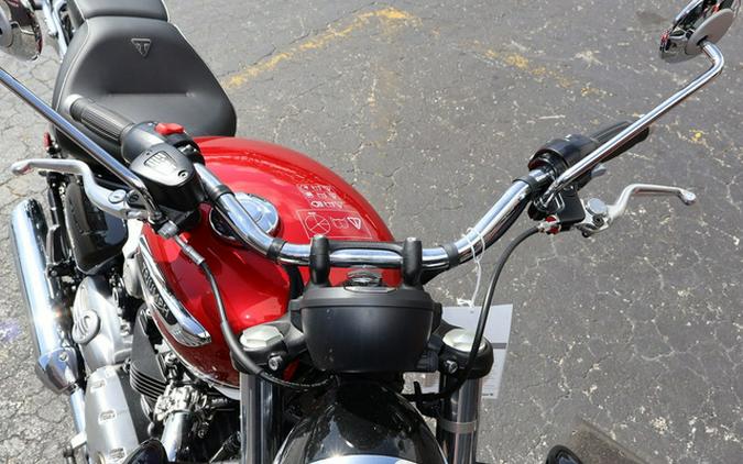 2026 Triumph Bonneville Speedmaster Carnival Red