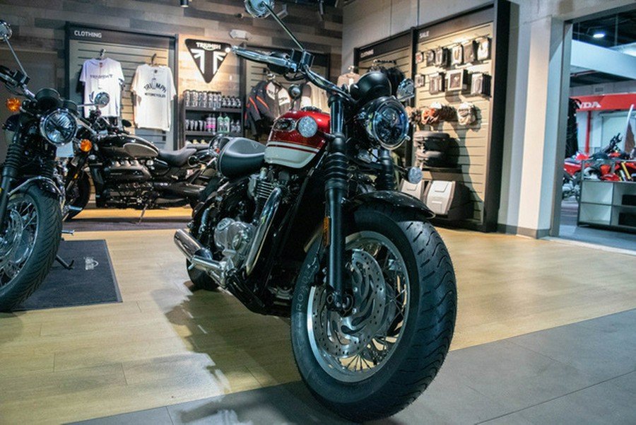 2026 Triumph Bonneville Speedmaster Carnival Red