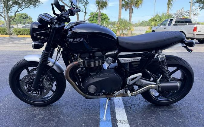 2019 Triumph Speed Twin Jet Black Jet Black