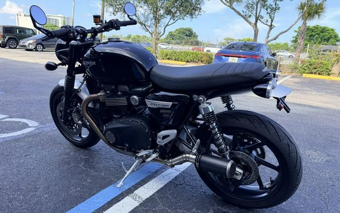 2019 Triumph Speed Twin Jet Black Jet Black