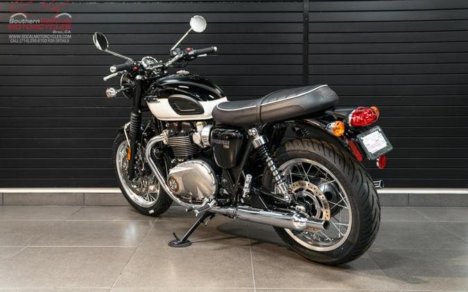 2024 Triumph Bonneville T120 Jet Black/Fusion White