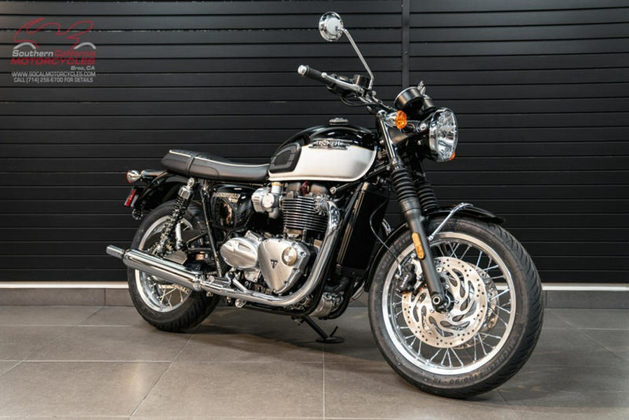 2024 Triumph Bonneville T120 Jet Black/Fusion White