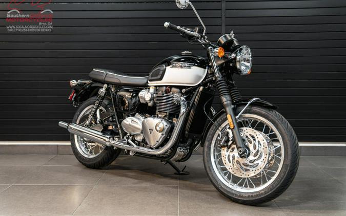 2024 Triumph Bonneville T120 Jet Black/Fusion White