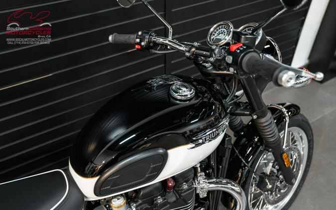 2024 Triumph Bonneville T120 Jet Black/Fusion White