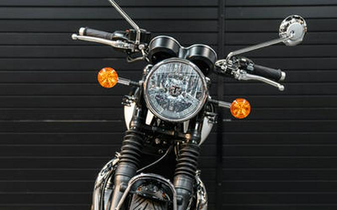 2024 Triumph Bonneville T120 Jet Black/Fusion White