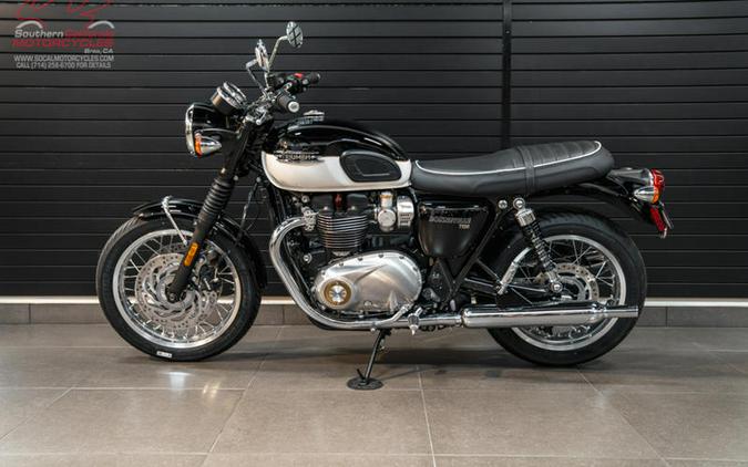 2024 Triumph Bonneville T120 Jet Black/Fusion White