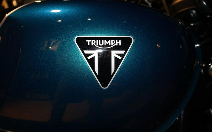 2026 Triumph Bonneville Bobber Interstellar Blue