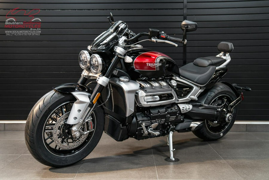 2024 Triumph Rocket 3 GT Carnival Red/Sapphire Black