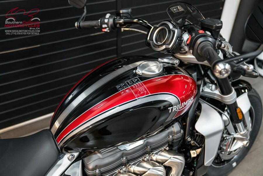 2024 Triumph Rocket 3 GT Carnival Red/Sapphire Black