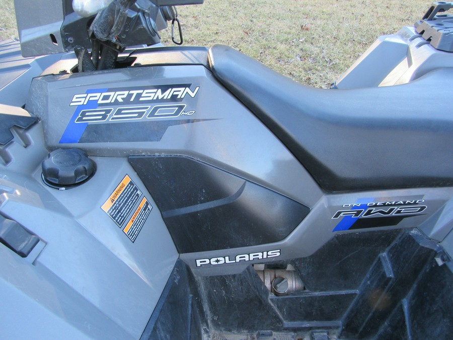 2019 Polaris Industries SPORTSMAN 850 WITH PLOW AND WINCH