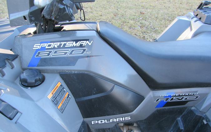 2019 Polaris Industries SPORTSMAN 850 WITH PLOW AND WINCH