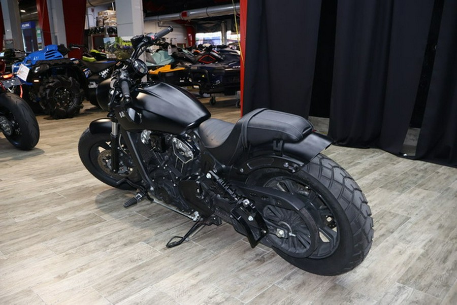 2020 Indian Scout Bobber ABS Thunder Black Smoke