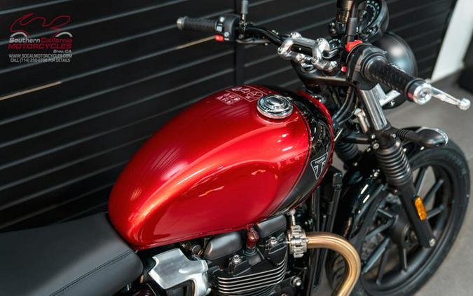 2024 Triumph Speed Twin 900 Carnival Red/Phantom Black