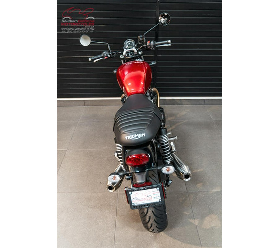 2024 Triumph Speed Twin 900 Carnival Red/Phantom Black