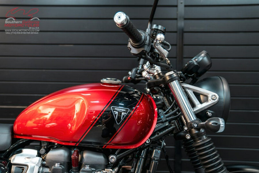 2024 Triumph Speed Twin 900 Carnival Red/Phantom Black