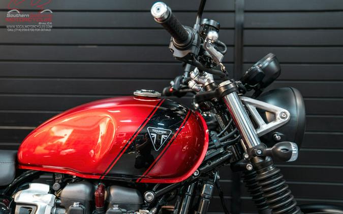 2024 Triumph Speed Twin 900 Carnival Red/Phantom Black