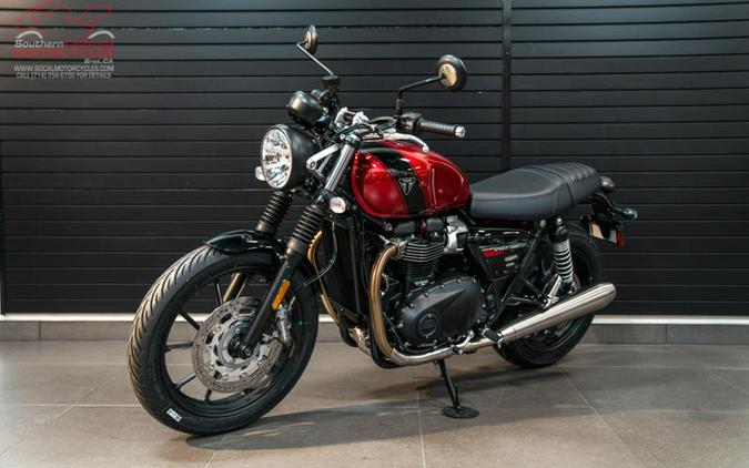 2024 Triumph Speed Twin 900 Carnival Red/Phantom Black