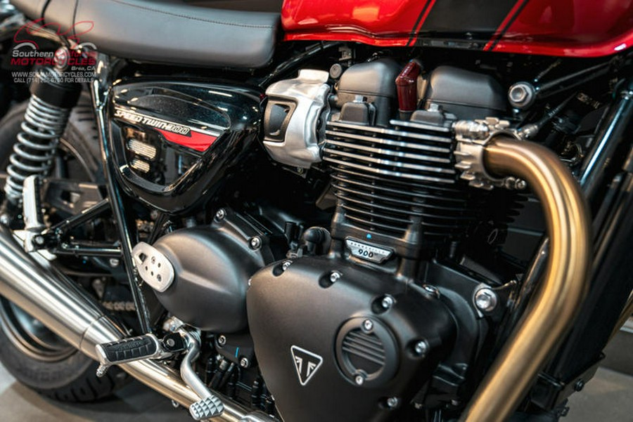 2024 Triumph Speed Twin 900 Carnival Red/Phantom Black