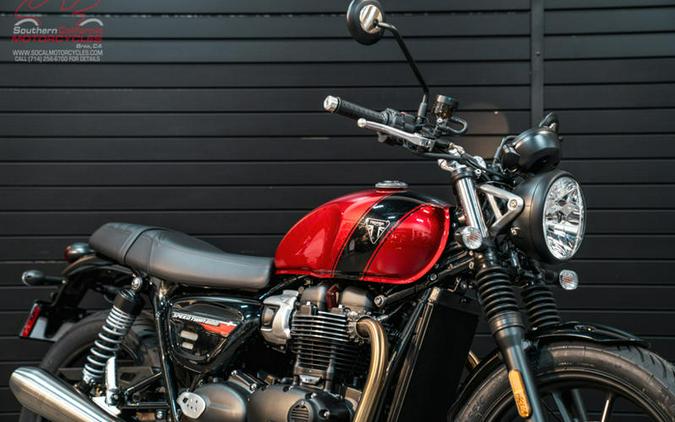 2024 Triumph Speed Twin 900 Carnival Red/Phantom Black