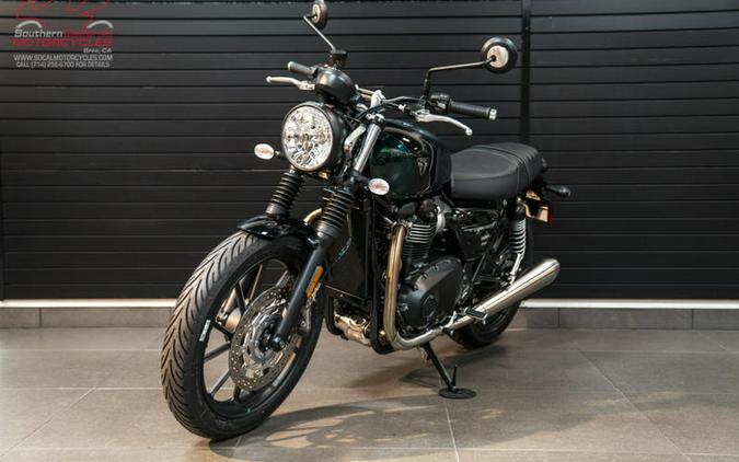 2024 Triumph Speed Twin 900 Competition Green/Phantom Black