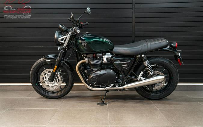 2024 Triumph Speed Twin 900 Competition Green/Phantom Black