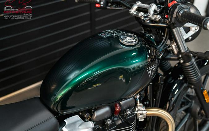 2024 Triumph Speed Twin 900 Competition Green/Phantom Black