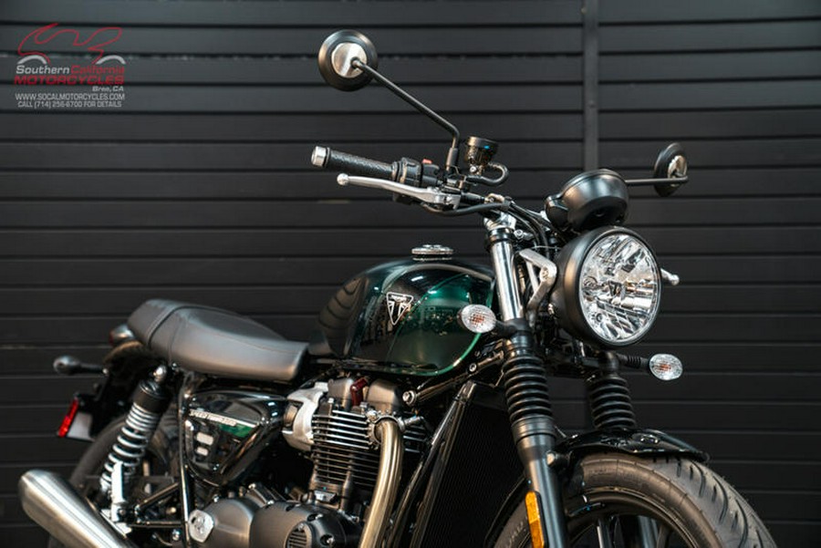 2024 Triumph Speed Twin 900 Competition Green/Phantom Black